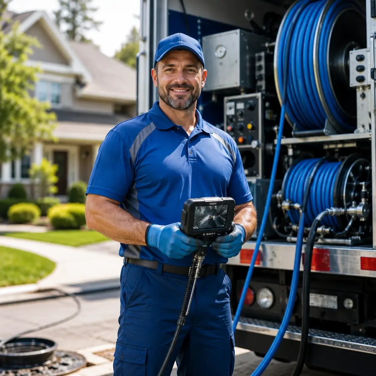 Local outdoor drain cleaning specialists in Strang, NE
